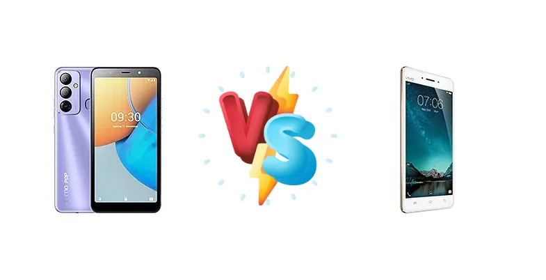 Tecno Pop 6 Go vs vivo V3