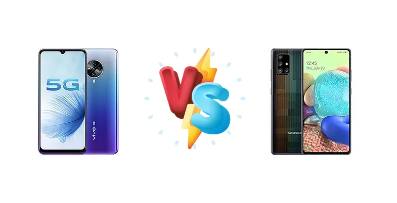 vivo S6 5G vs Samsung Galaxy A71 5G UW