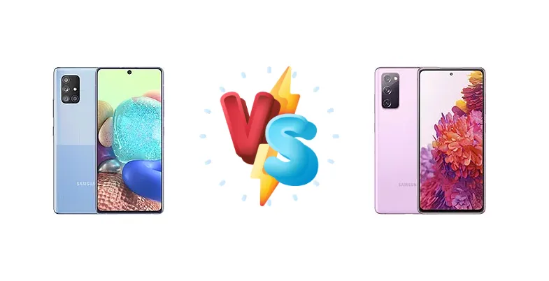 Samsung Galaxy A71 5G vs Samsung Galaxy S20 FE 5G