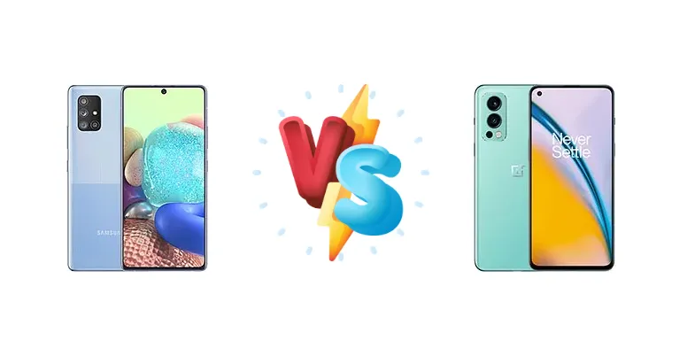 Samsung Galaxy A71 5G vs OnePlus Nord 2 5G