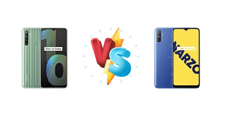 Realme Narzo 10 vs Realme Narzo 10A