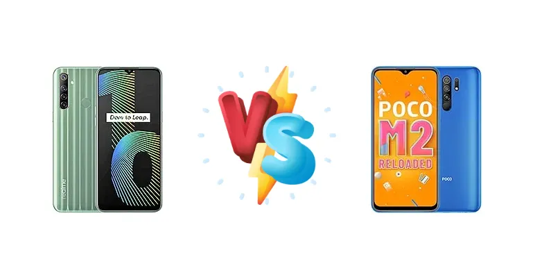 Realme Narzo 10 vs Xiaomi Poco M2 Reloaded