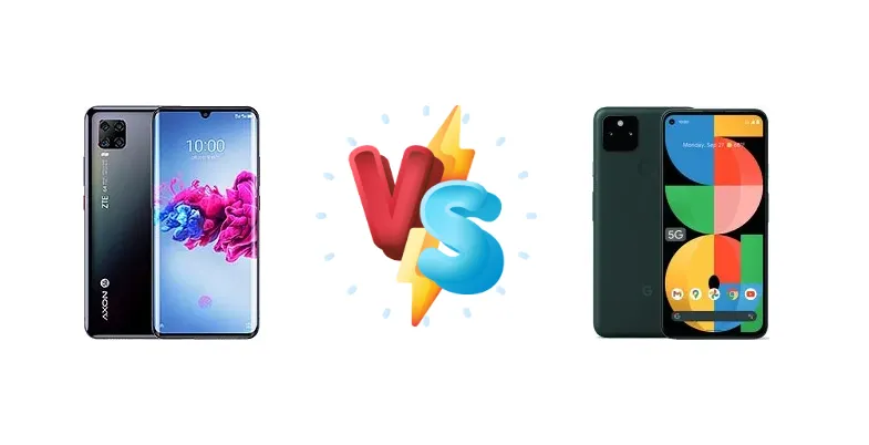 ZTE Axon 11 5G vs Google Pixel 5a 5G