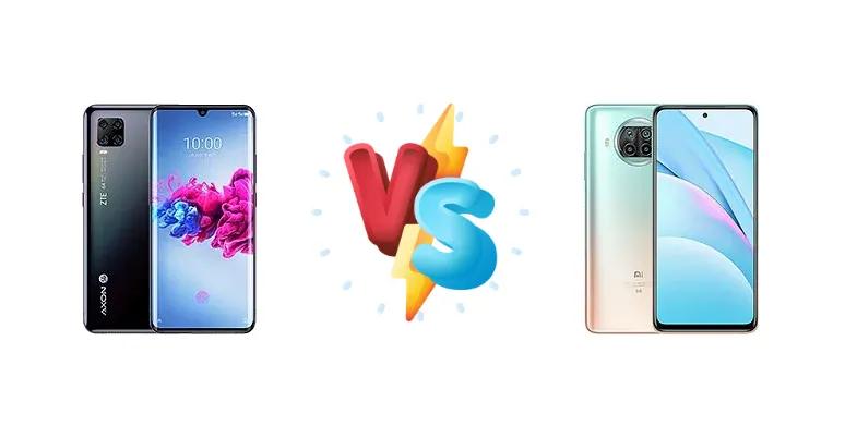 ZTE Axon 11 5G vs Xiaomi Mi 10T Lite 5G