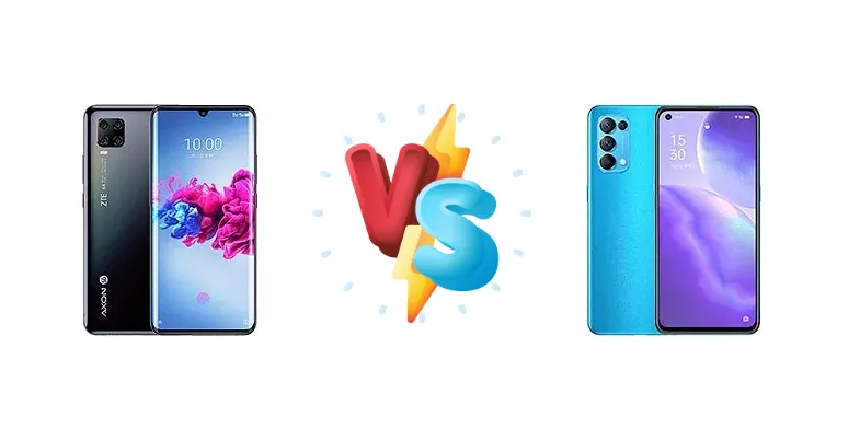 ZTE Axon 11 5G vs Oppo Find X3 Lite