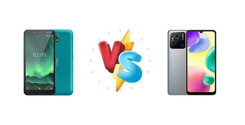 Nokia C2 vs Xiaomi Redmi 10A