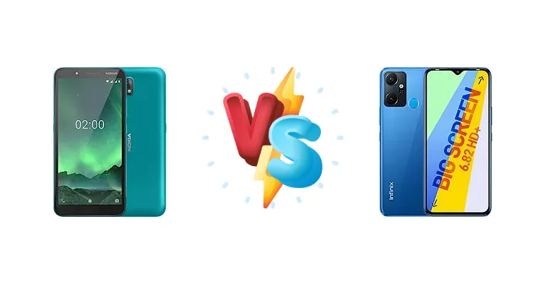 Nokia C2 vs Infinix Smart 6 Plus (India)
