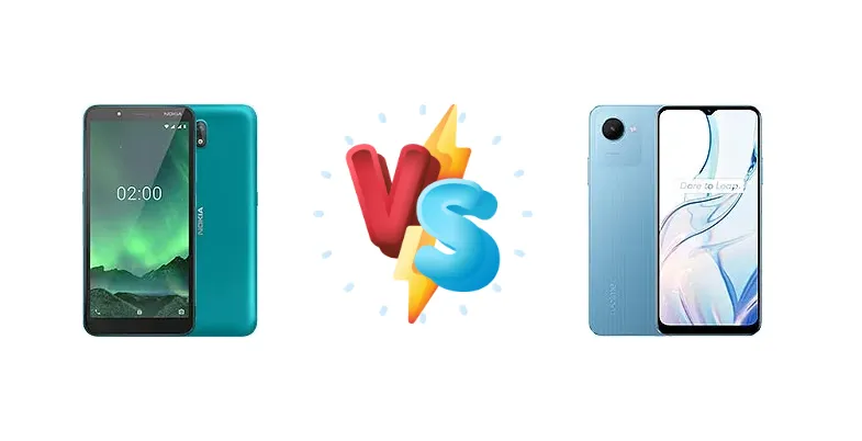 Nokia C2 vs Realme C30s