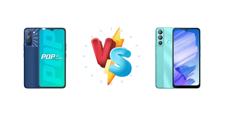 Tecno Pop 5 Pro vs Tecno Pop 5 LTE