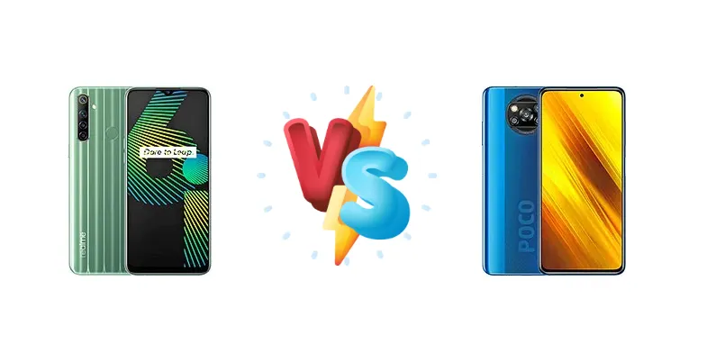 Realme 6i vs Xiaomi Poco X3 NFC