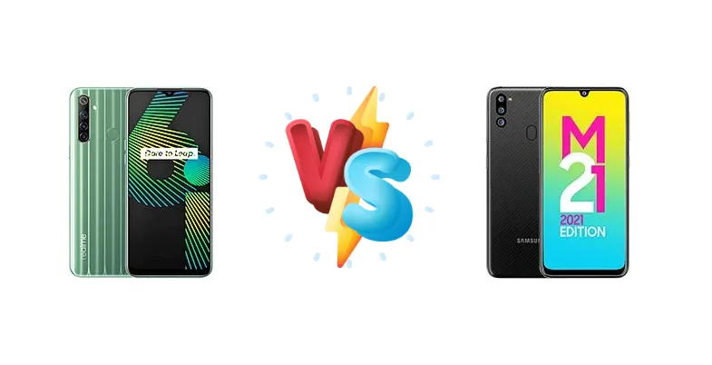 Realme 6i vs Samsung Galaxy M21 2021