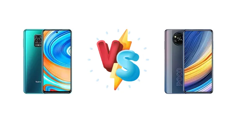 Xiaomi Redmi Note 9 Pro Max vs Xiaomi Poco X3 Pro