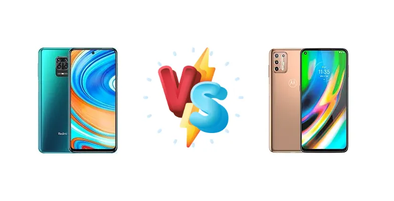 Xiaomi Redmi Note 9 Pro Max vs Motorola Moto G9 Plus
