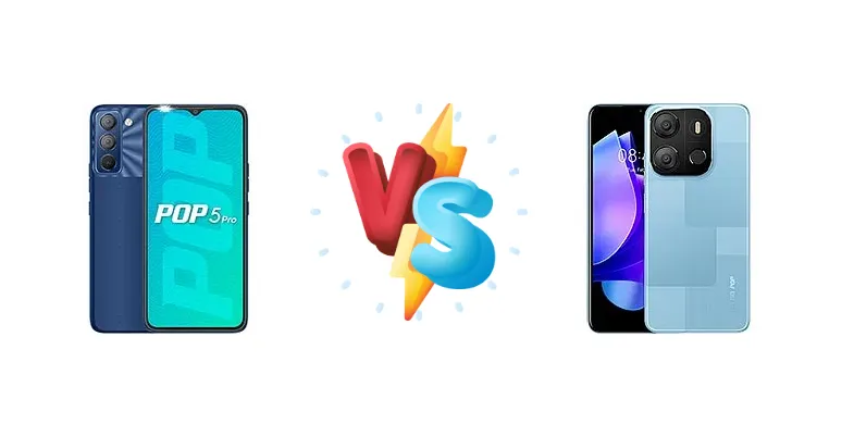 Tecno Pop 5 Pro vs Tecno Pop 7