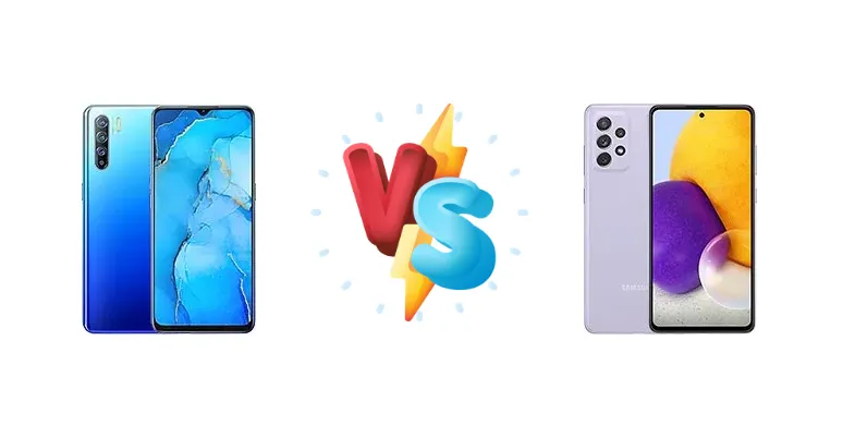 Oppo Reno3 vs Samsung Galaxy A72