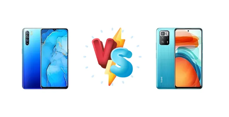 Oppo Reno3 vs Xiaomi Redmi Note 10 Pro (China)