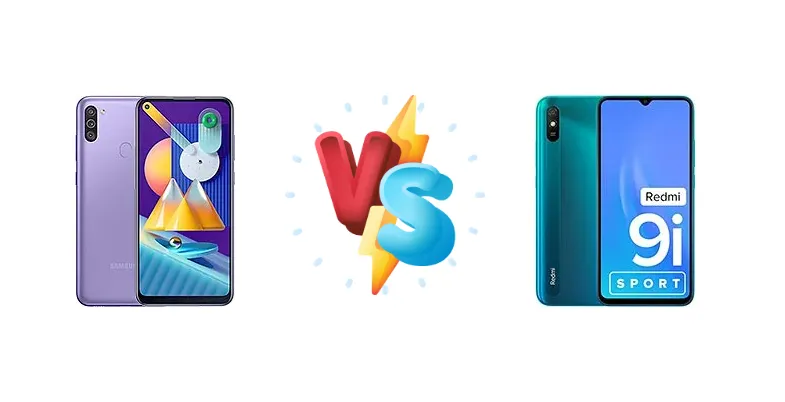 Samsung Galaxy M11 vs Xiaomi Redmi 9i Sport