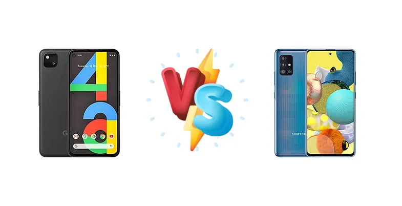 Google Pixel 4a vs Samsung Galaxy A51 5G UW
