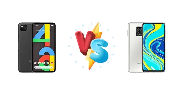Google Pixel 4a vs Xiaomi Redmi Note 9S