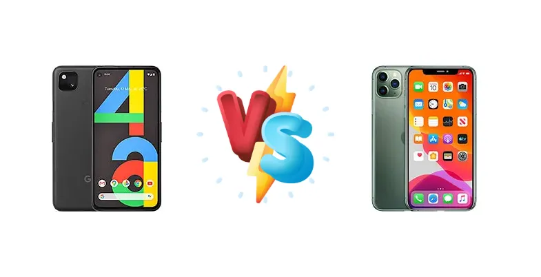 Google Pixel 4a vs Apple iPhone 11 Pro Max