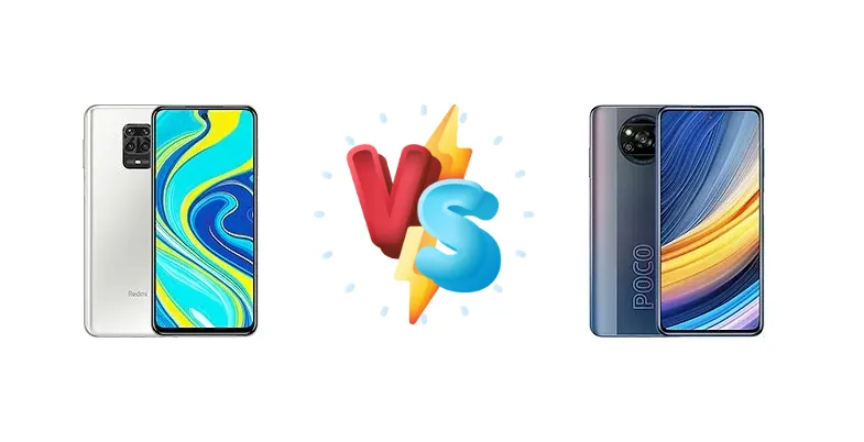 Xiaomi Redmi Note 9 Pro (India) vs Xiaomi Poco X3 Pro