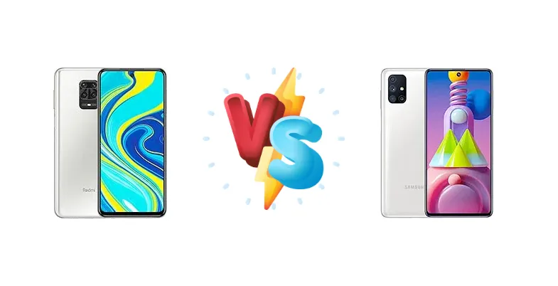Xiaomi Redmi Note 9 Pro (India) vs Samsung Galaxy M51