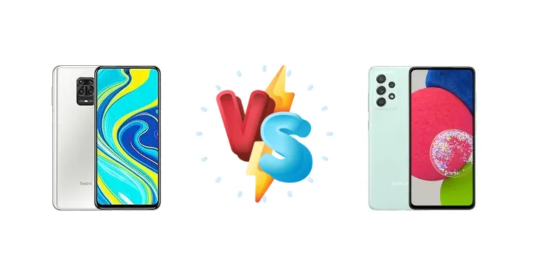 Xiaomi Redmi Note 9 Pro (India) vs Samsung Galaxy A52s 5G
