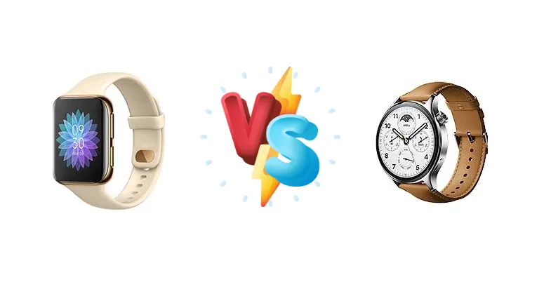 Oppo Watch vs Xiaomi Watch S1 Pro