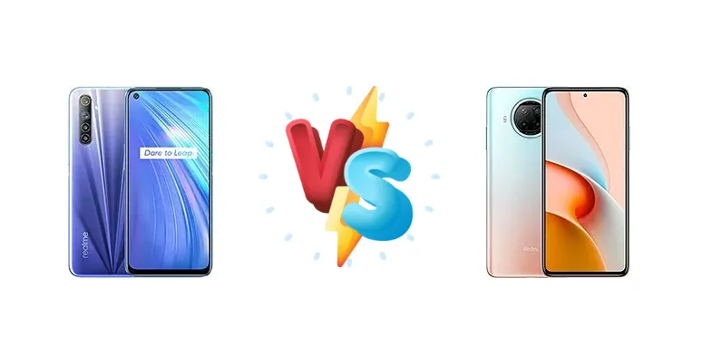 Realme 6 vs Xiaomi Redmi Note 9 Pro 5G