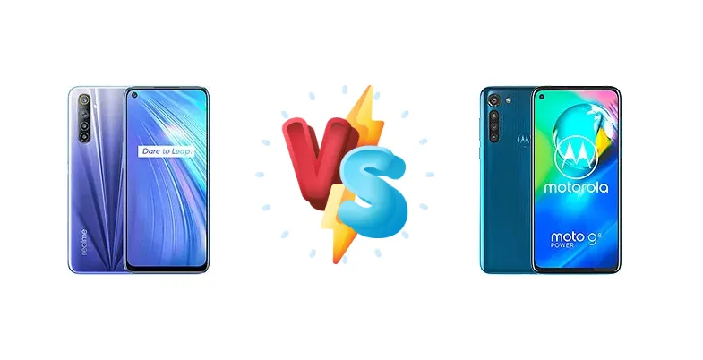 Realme 6 vs Motorola Moto G8 Power