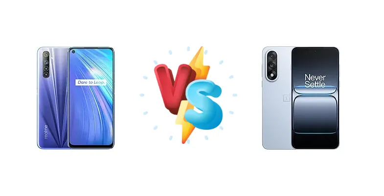 Realme 6 vs OnePlus Nord 5