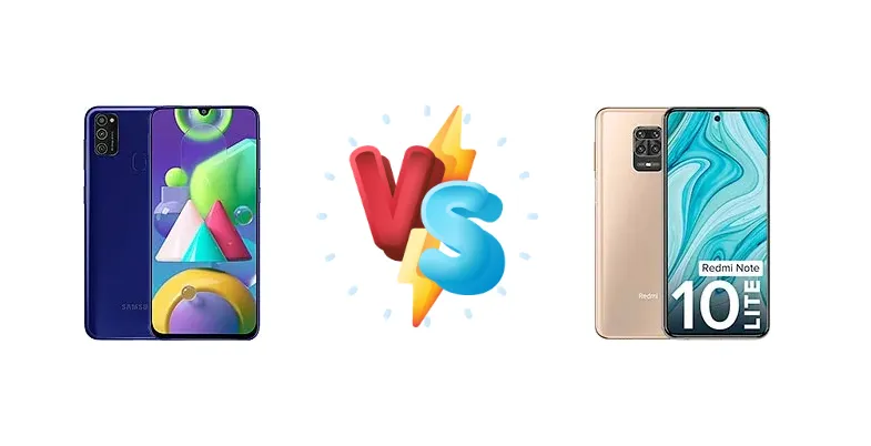 Samsung Galaxy M21 vs Xiaomi Redmi Note 10 Lite