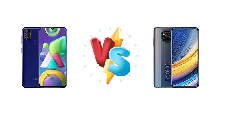 Samsung Galaxy M21 vs Xiaomi Poco X3 Pro