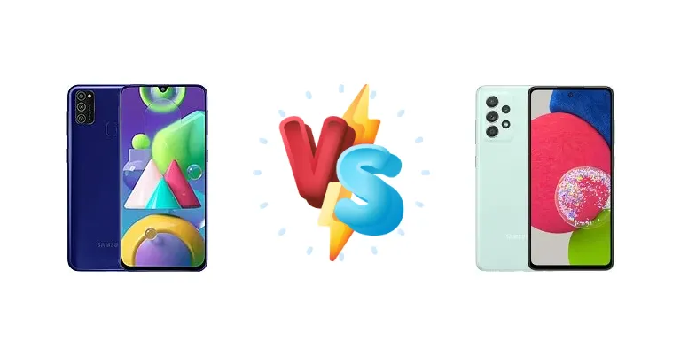 Samsung Galaxy M21 vs Samsung Galaxy A52s 5G