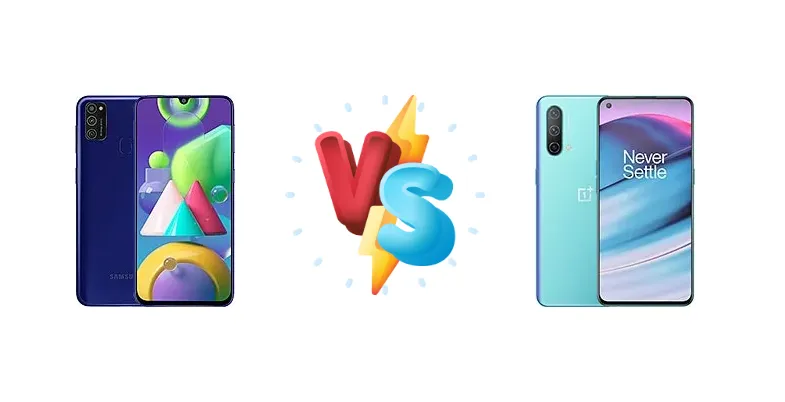 Samsung Galaxy M21 vs OnePlus Nord CE 5G