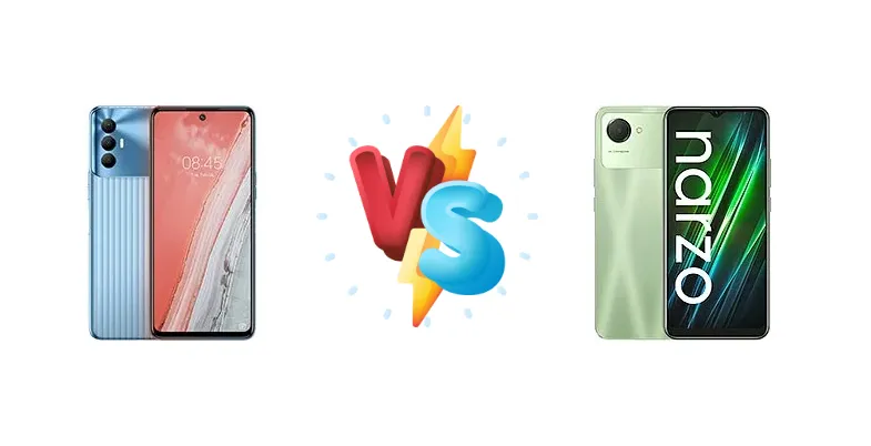 Tecno Spark 8 Pro vs Realme Narzo 50i Prime
