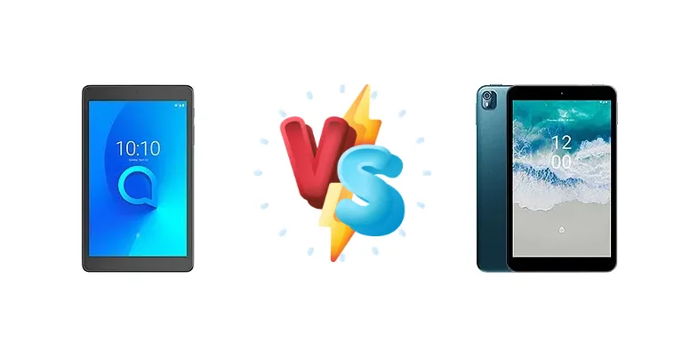 alcatel 3T 8 vs Nokia T10