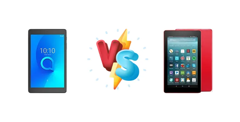 alcatel 3T 8 vs Amazon Fire 7 (2017)