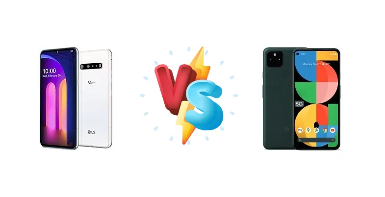 LG V60 ThinQ 5G vs Google Pixel 5a 5G