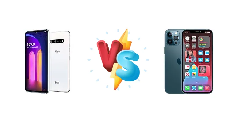 LG V60 ThinQ 5G vs Apple iPhone 12 Pro Max