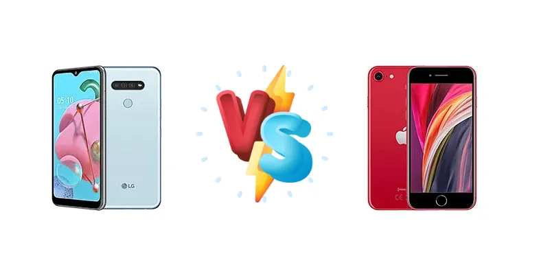 LG Q51 vs Apple iPhone SE (2020)
