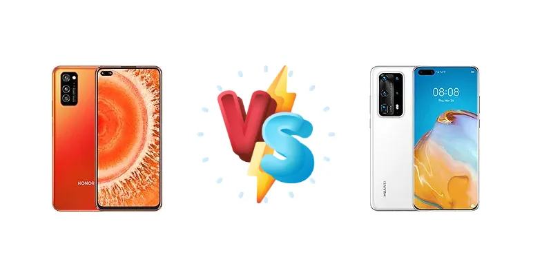 Honor View30 vs Huawei P40 Pro+