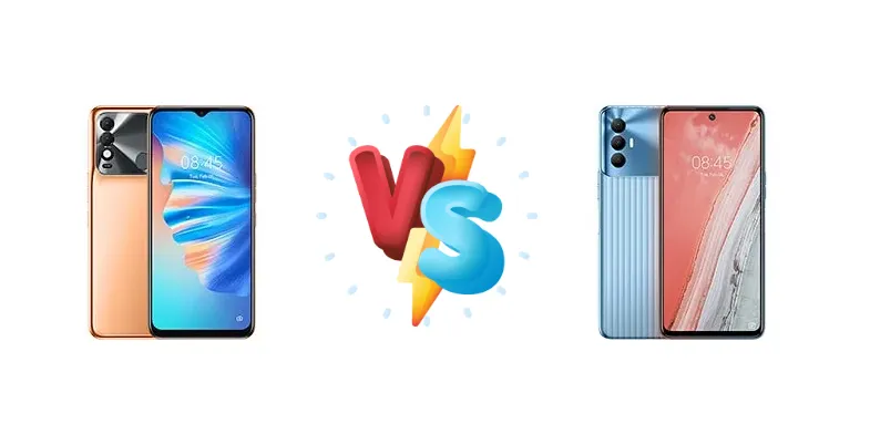 Tecno Spark 8T vs Tecno Spark 8 Pro