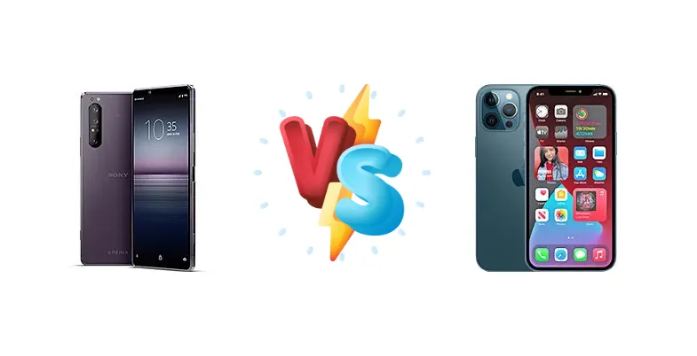 Sony Xperia 1 II vs Apple iPhone 12 Pro Max
