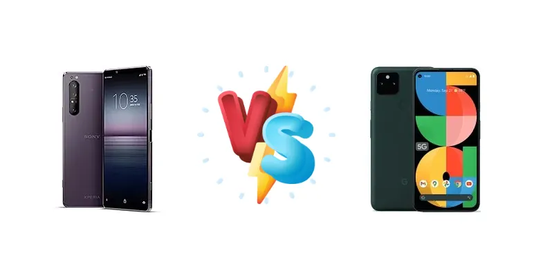 Sony Xperia 1 II vs Google Pixel 5a 5G