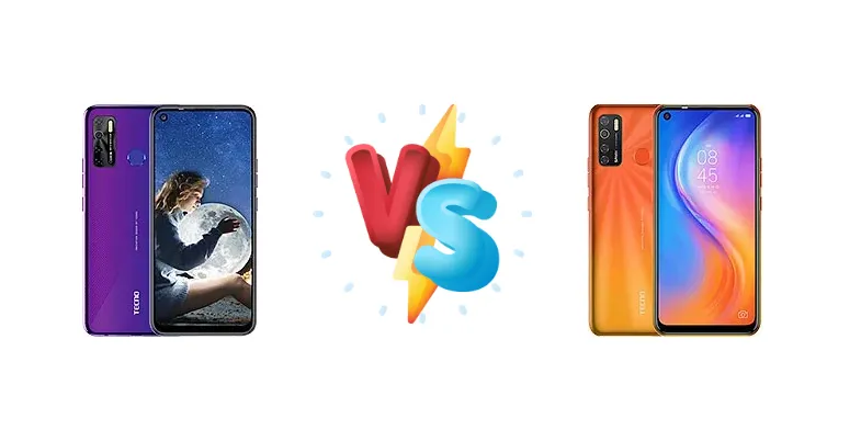 Tecno Camon 15 vs Tecno Spark 5 pro