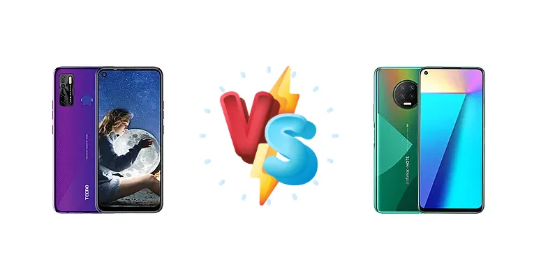 Tecno Camon 15 vs Infinix Note 7