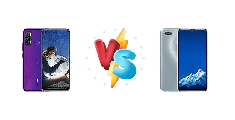 Tecno Camon 15 vs Oppo A12s