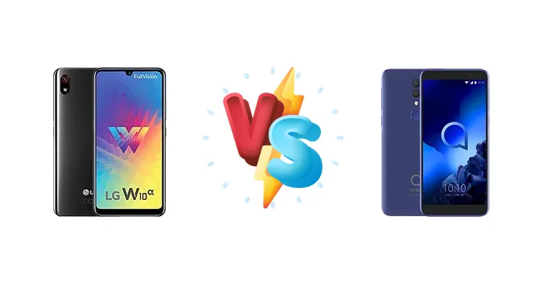 LG W10 Alpha vs. alcatel 1x (2019): Budget Smartphone Showdown