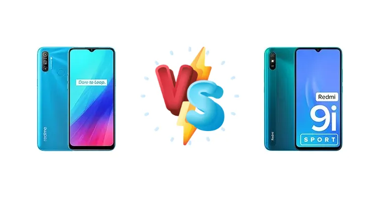 Realme C3 (3 cameras) vs Xiaomi Redmi 9i Sport